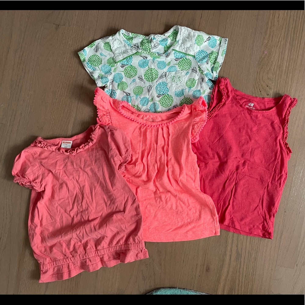 4 cotton t-shirts
